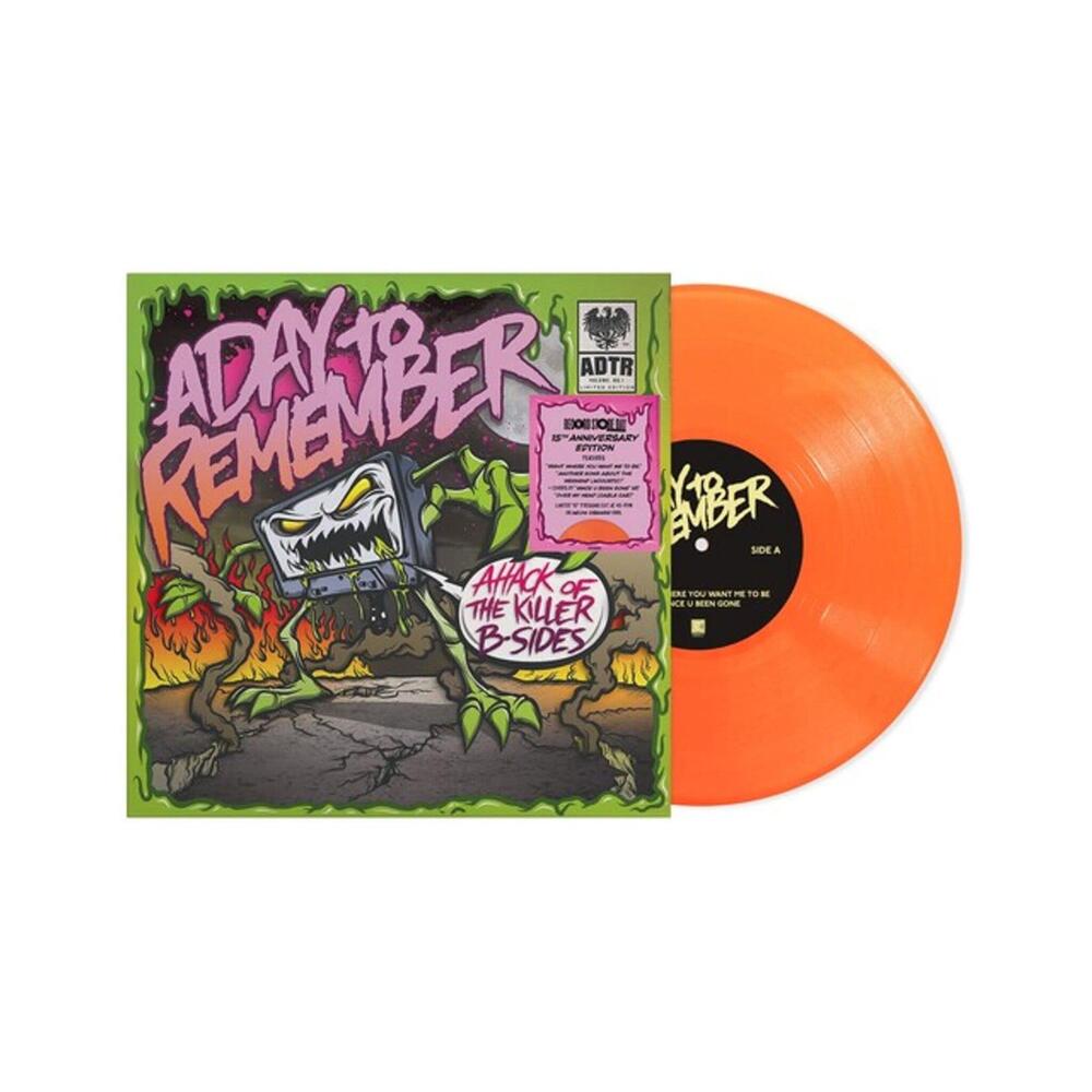 A Day To Remember Attack Of The Killer B-Sides Vinyl RSD 2025 Record Store Day